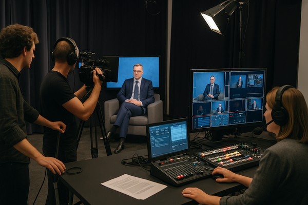 How a Studio Functions When Each Shot Is Being Taken